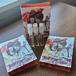 New Juicy Couture Perfume Spray Sample Vials X 3